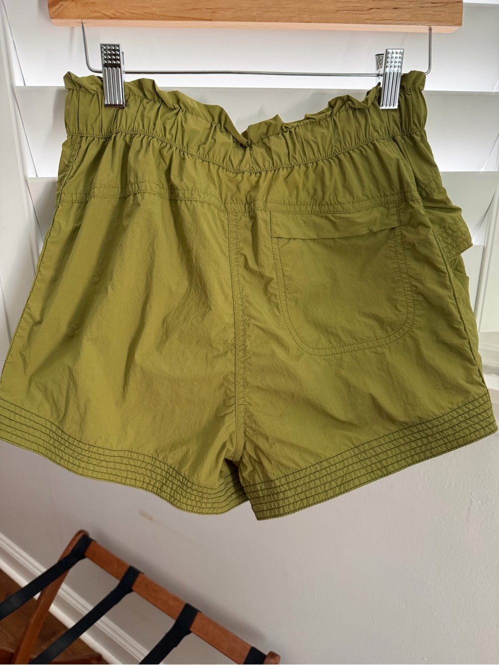 Free People Olive Utility Drawstring Skort - Picture 6 of 6